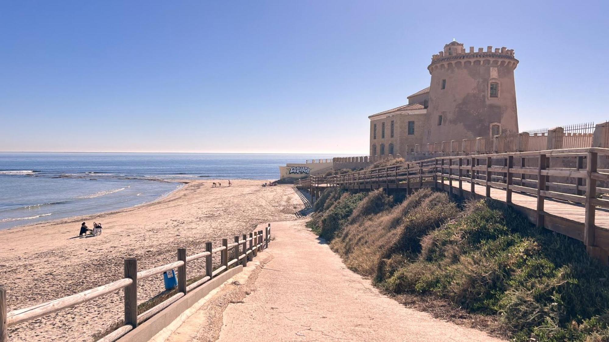 Ferienwohnung La Torre - Terraza Y Vistas Al Mar Torre de la Horadada Exterior foto